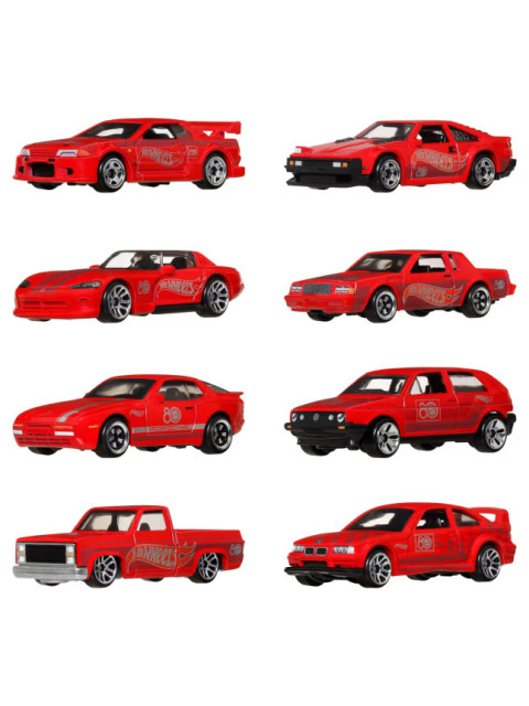 HOT WHEELS - 80 ΧΡΟΝΙΑ - ΣΕΤ ΤΩΝ 8 ΤΕΜΑΧΙΩΝ - JGK09 | ISBN: 19473531