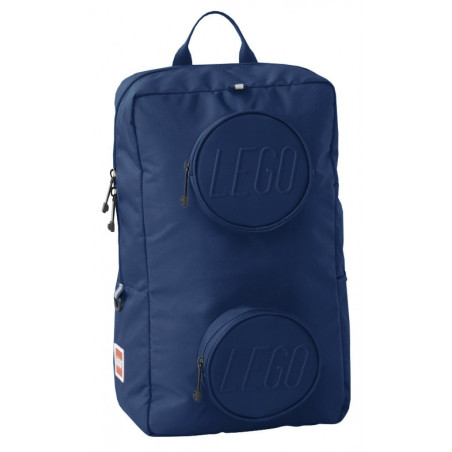 LEGO® BRICK 1X2 - ΣΑΚΙΔΙΟ ΠΛΑΤΗΣ ΣΚΟΥΡΟ ΜΠΛΕ - 20204-0140 | ISBN: 57