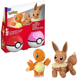 MEGA POKÉMON - POKÉBALL ΣΕΤ ΤΩΝ 2: CHARMANDER & EEVEE - JCR81 | ISBN