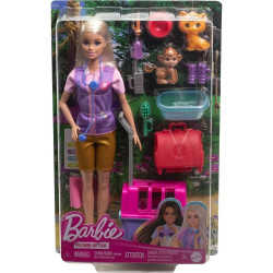 BARBIE ΔΙΑΣΩΣΤΡΙΑ ΑΓΡΙΩΝ ΖΩΩΝ - HRG50 | ISBN: 194735175994