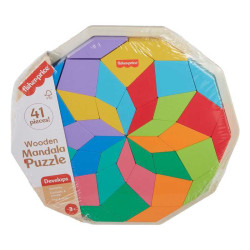 FISHER-PRICE - ΞΥΛΙΝΟ ΠΑΖΛ ΜΑΝΤΑΛΑ 41 ΤΕΜΑΧΙΑ- HXT94 | ISBN: 1947352
