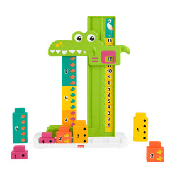 FISHER-PRICE - ΑΛΙΓΑΤΟΡΑΣ - ΜΑΘΑΙΝΩ ΝΑ ΜΕΤΡΩ ΕΚΠΑΙΔΕΥΤΙΚΟ ΠΑΙΧΝΙΔΙ -