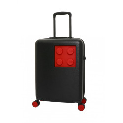 LEGO® BRICK 2X2 ΒΑΛΙΤΣΑ ΚΑΜΠΙΝΑΣ ΤΡΟΛΕΪ S ΜΑΥΡΟ/ENTONO ΚΟΚΚΙΝO - 201